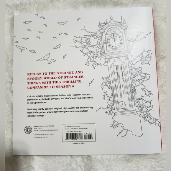 Stranger Things: The Official Coloring Book, Season 4. New. - Picture 2 of 16